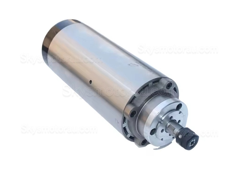 1.5kW Air Cooled CNC Spindle Motor Handi JGF-F80A-1.5KW ER11 Collet 110V/220V/380V 24000RPM 400Hz